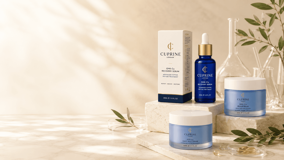 Cuprine GHK-Cu serum and cream